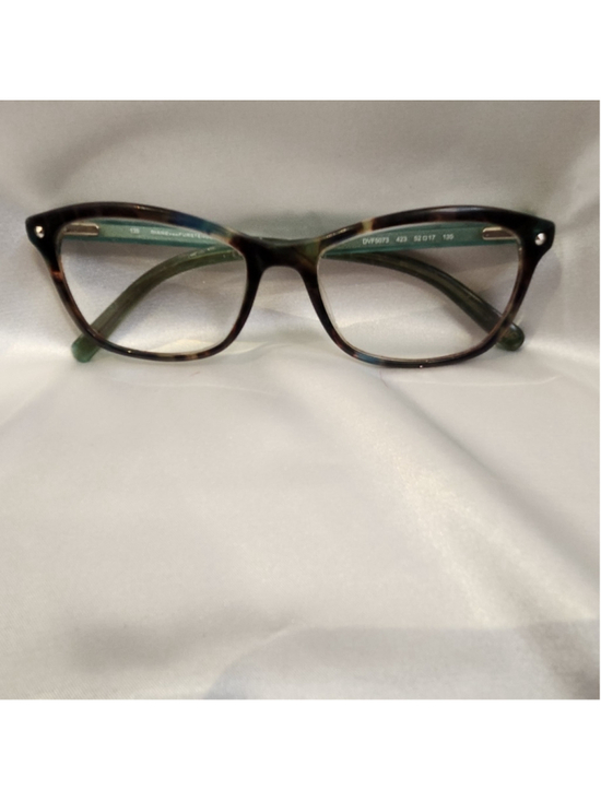 Diane von Furstenberg Accessories - Diane von Furstenberg DVF5073 Eyeglass Frames in Tortoise & Teal